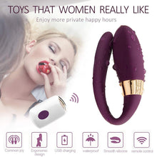 Load image into Gallery viewer, Couple Vibrator For Clitoral G-Spot Stimulation Powerful 7Wireless Remote Control
