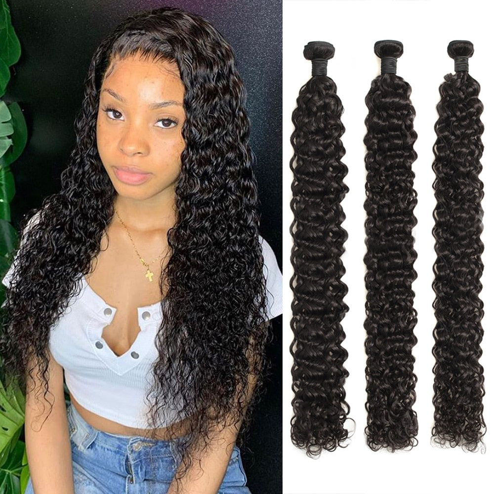 28 30 Inch Deep Water Wave Remy Hair