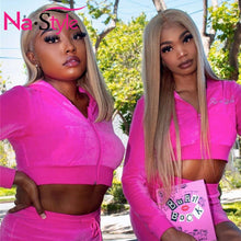Load image into Gallery viewer, Ash Blonde Human Hair  613 Remy  Brazilian Lace Front
