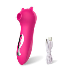 Load image into Gallery viewer, Powerful Clit Sucker Nipple Vibrator
