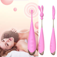 Load image into Gallery viewer, 7 Mode speed Vibrator USB Powerful
