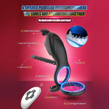 Load image into Gallery viewer, New 10 Speed Penis Ring Vibrator For Men
