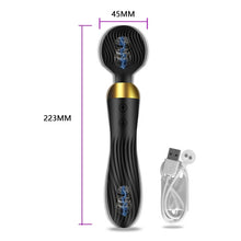 Load image into Gallery viewer, Powerful AV Vibrator  18 Speeds Dual Motors
