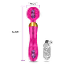 Load image into Gallery viewer, Powerful AV Vibrator  18 Speeds Dual Motors
