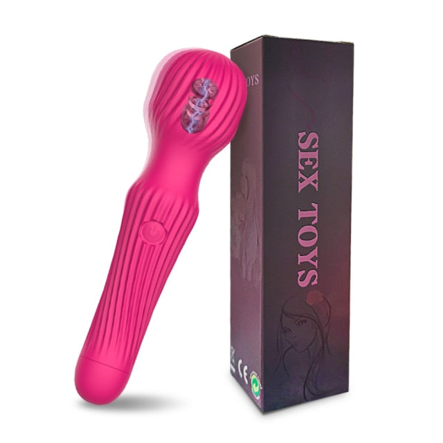 Powerful AV Vibrator  18 Speeds Dual Motors