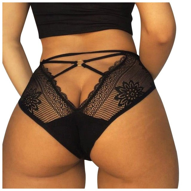 Plus Size Women's Sexy Lingerie Hollow Out Porno G string