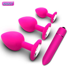 Load image into Gallery viewer, Anal Plug &amp; Silicone Prostate Massager
