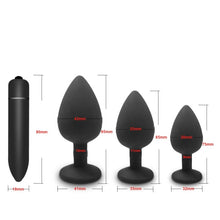 Load image into Gallery viewer, Anal Plug &amp; Silicone Prostate Massager
