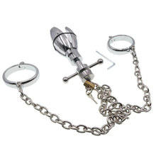 Load image into Gallery viewer, Stainless Steel Anal Dilator Ass Expanding Chastity Device For Women Men Couples

