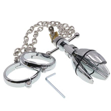 Load image into Gallery viewer, Stainless Steel Anal Dilator Ass Expanding Chastity Device For Women Men Couples
