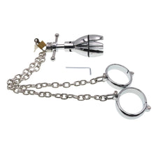 Load image into Gallery viewer, Stainless Steel Anal Dilator Ass Expanding Chastity Device For Women Men Couples
