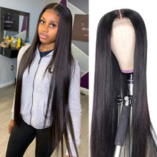Load image into Gallery viewer, 99j Burgundy Lace Front  30 Inch Pre-Plucked Hd Transparent Straight Human Hair
