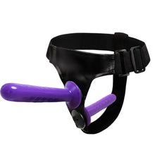 Load image into Gallery viewer, Double Penis Realistic Ultra Elastic Harness Belt Strap On
