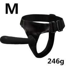 Load image into Gallery viewer, Double Penis Realistic Ultra Elastic Harness Belt Strap On
