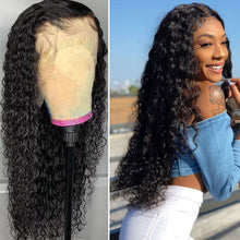 Load image into Gallery viewer, Brazilian Deep Wave  Natural 13x4 Remy 30 Inch Lace Front

