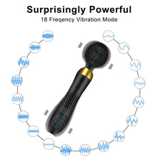 Load image into Gallery viewer, 18 Speed Powerful Dildo Vibrator AV Magic Wand
