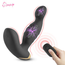 Load image into Gallery viewer, Double Motors Anal Plug  Prostate Massager
