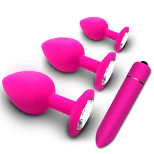 Load image into Gallery viewer, Anal Plug &amp; Silicone Prostate Massager
