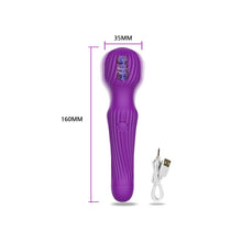 Load image into Gallery viewer, 18 Speed Powerful Dildo Vibrator AV Magic Wand
