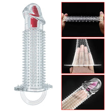 Load image into Gallery viewer, Penis Vibrator Extender Sleeve
