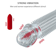 Load image into Gallery viewer, Penis Vibrator Extender Sleeve
