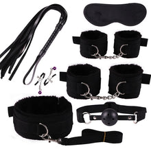 Load image into Gallery viewer, Sex Handcuffs Collar Whip Gag Nipple Clamps BDSM Bondage Rope
