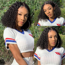 Load image into Gallery viewer, Brazilian Curly Bob Human Hair Lace
