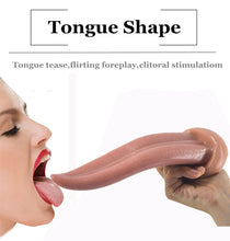 Load image into Gallery viewer, realistic tongue butt plug g-spot stimulate
