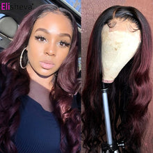 Load image into Gallery viewer, 1B 30 Body Wave Lace Front Wig Human Hair
