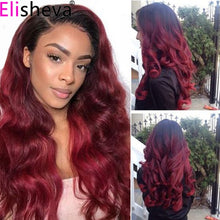 Load image into Gallery viewer, 1B 30 Body Wave Lace Front Wig Human Hair

