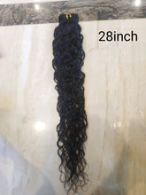 Load image into Gallery viewer, 100% Human Hair Unprocessed Brazilian  8-28 Inch Water Wet and Wavy Human Hair
