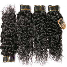 Load image into Gallery viewer, 100% Human Hair Unprocessed Brazilian  8-28 Inch Water Wet and Wavy Human Hair
