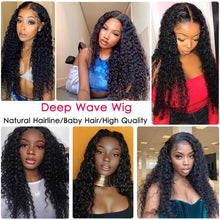 Load image into Gallery viewer, 28 30 Inch Water Wave Bundles With Frontal Human Hair
