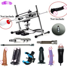 Load image into Gallery viewer, 2021 New Quiet Stable Double Head Sex Machine for Women Men Couples Support 2 People Wire Control Love Machines
