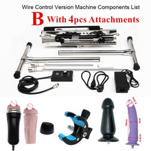 Load image into Gallery viewer, 2021 New Quiet Stable Double Head Sex Machine for Women Men Couples Support 2 People Wire Control Love Machines
