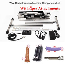 Load image into Gallery viewer, 2021 New Quiet Stable Double Head Sex Machine for Women Men Couples Support 2 People Wire Control Love Machines
