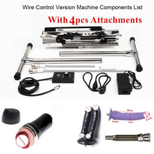Load image into Gallery viewer, 2021 New Quiet Stable Double Head Sex Machine for Women Men Couples Support 2 People Wire Control Love Machines
