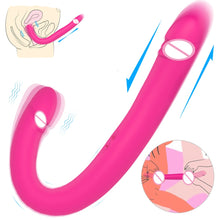 Load image into Gallery viewer, Electric Pulse Double Motor Long Dildo Automatic Thrust Vibrator
