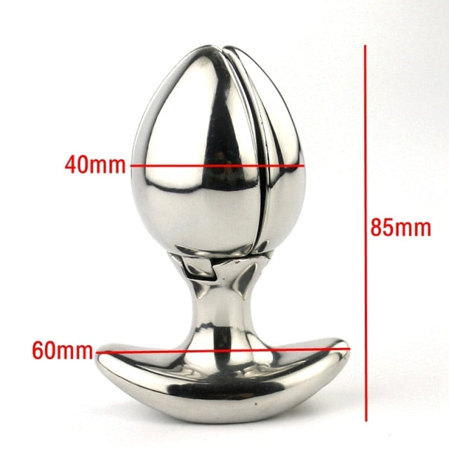 2021 NEW Stainless Steel Anal Lock Openable