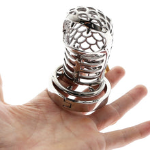 Load image into Gallery viewer, New Male Chastity Cock Cages Snake Head
