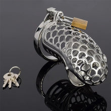Load image into Gallery viewer, New Male Chastity Cock Cages Snake Head
