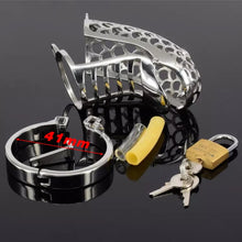 Load image into Gallery viewer, New Male Chastity Cock Cages Snake Head
