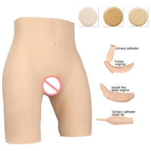 Load image into Gallery viewer, Silicone Realistic Vagina Panties Lift Hip
