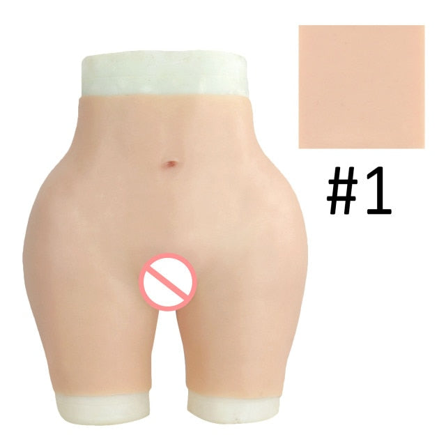 Silicone Realistic Vagina Panties Lift Hip