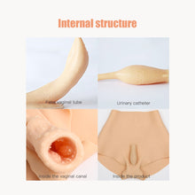 Load image into Gallery viewer, Silicone Realistic Vagina Panties Buttock Enhancement
