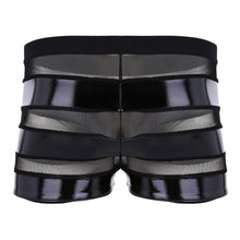 Load image into Gallery viewer, Wet look Faux Leather Low Rise Boxer
